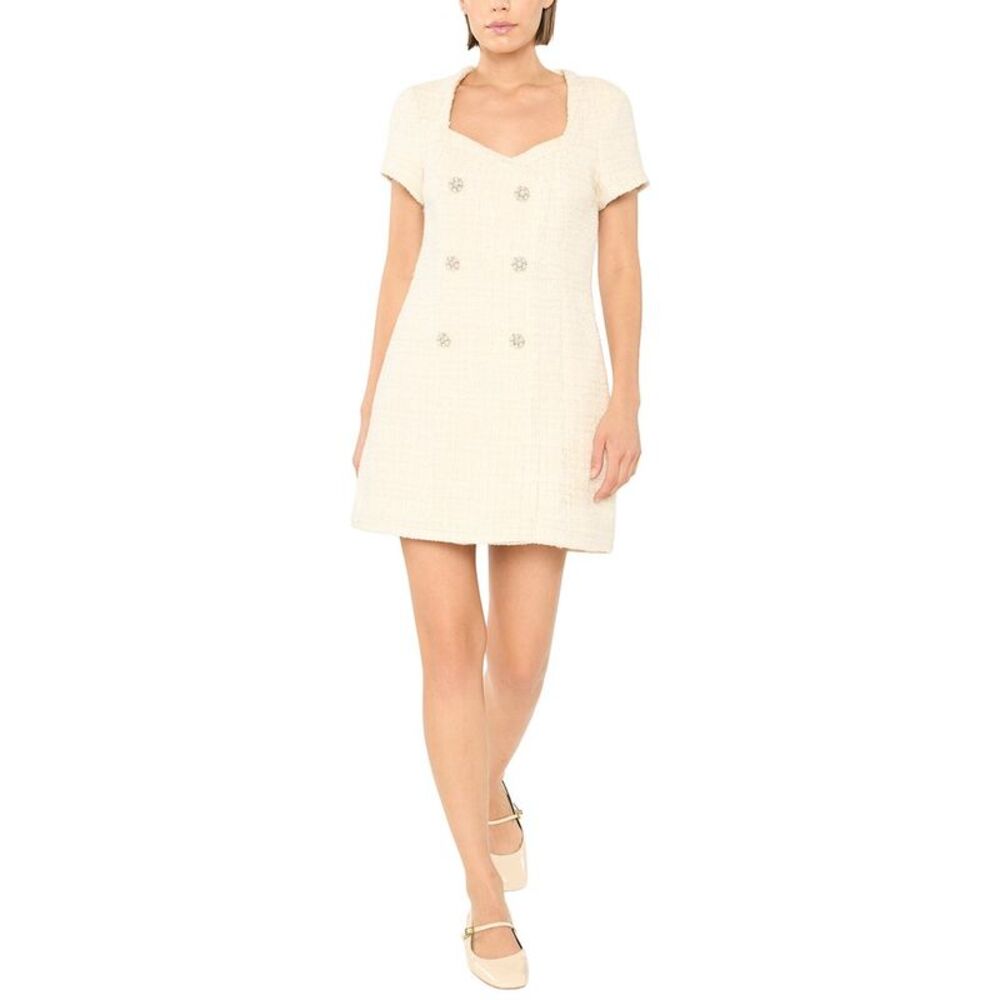 Likely Womens  Gia Wool-Blend Dress, White
